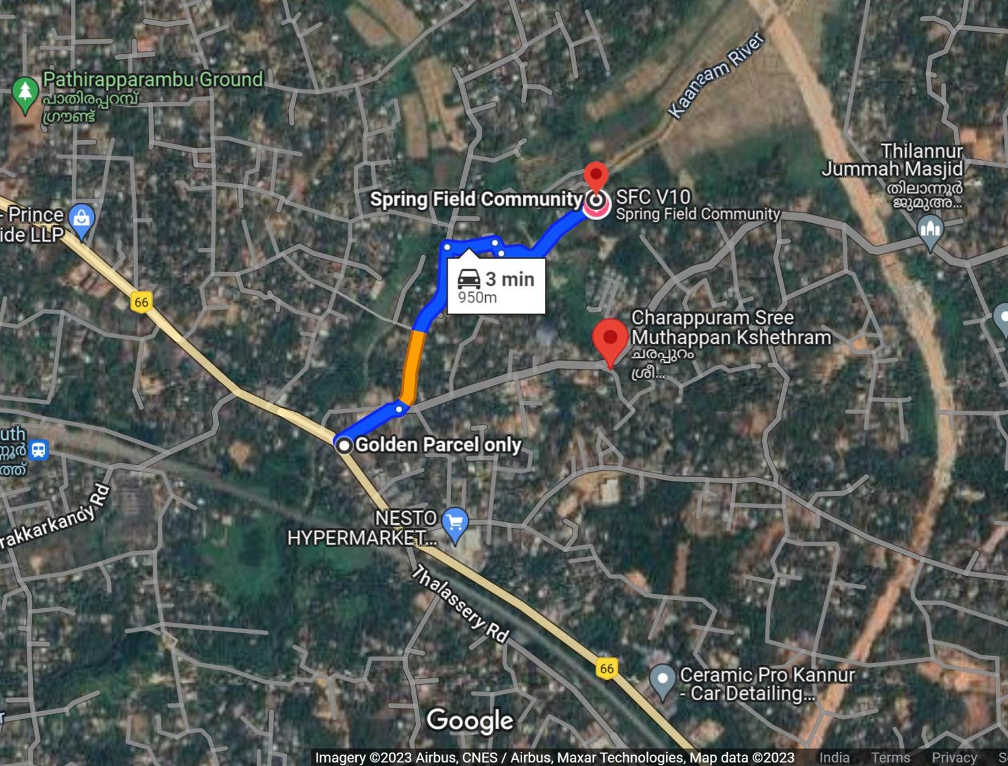 "Radhas" 4Br Villa In Gated Spring Field Community, Kannur Exterior photo